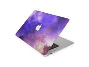 Purple and Blue Cloudy Evening Skin 11 Inch Apple MacBook Air Complete Coverage Top Bottom Inside Decal Sticker