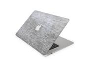 Smooth Gray Sandy Woodgrain Skin 12 Inch Apple MacBook Complete Coverage Top Bottom Inside Decal Sticker