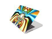 Neon Multicolored Shapes Evolving Into Space Skin 15 Inch Apple MacBook Pro With Retina Display Top Lid and Bottom Decal Sticker