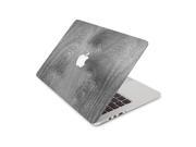 Charcoal Aging Wood Skin 13 Inch Apple MacBook Pro With Retina Display Top Lid and Bottom Decal Sticker