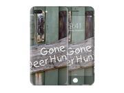 Gone Deer Hunting Sign Skin for the Apple iPhone 7