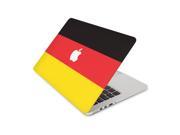 German Flag Skin 15 Inch Apple MacBook Without Retina Display Complete Coverage Top Bottom Inside Decal Sticker