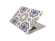 Golden Blue and White Roman Cross Skin for the 11 Inch Apple MacBook Air Top Lid Only Decal Sticker
