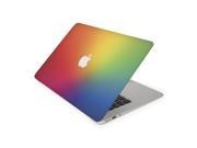 Rainbow Shades Crashing Together Skin for the 12 Inch Apple MacBook Top Lid Only Decal Sticker