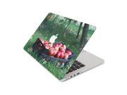 Crate of Red Apples Skin 15 Inch Apple MacBook Without Retina Display Complete Coverage Top Bottom Inside Decal Sticker