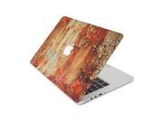 Red Rusted Slate Skin 15 Inch Apple MacBook Pro With Retina Display Top Lid and Bottom Decal Sticker