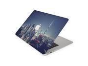 City Lights Glowing In Night Sky Skin for the 12 Inch Apple MacBook Top Lid and Bottom Decal Sticker