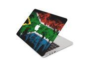 Smoking South African Flag Skin 15 Inch Apple MacBook Pro Without Retina Display Top Lid Only Decal Sticker