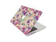 Poppy Colored Cube Skin 15 Inch Apple MacBook Pro With Retina Display Top Lid and Bottom Decal Sticker