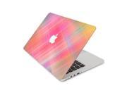 Pink Pastel Crosshatch Skin 15 Inch Apple MacBook Pro Without Retina Display Top Lid Only Decal Sticker