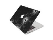 Bullet Hole Shattered Glass Skin 15 Inch Apple MacBook With Retina Display Complete Coverage Top Bottom Inside Decal Sticker