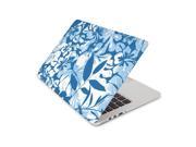 Blue and White Branches Skin 15 Inch Apple MacBook Pro Without Retina Display Top Lid Only Decal Sticker