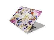 Retro Butterfly and Flower Pattern Skin for the 13 Inch Apple MacBook Air Top Lid Only Decal Sticker