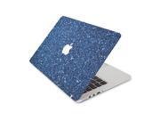 Bright Blue Glitter Print Skin 13 Inch Apple MacBook Pro without Retina Display Top Lid and Bottom Decal Sticker