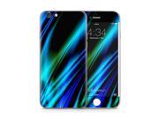 Blue Green Wavy Satin Curtain Skin for the Apple iPhone 6 Plus