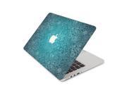 Turquiose Birds and Flowers Pattern Skin 15 Inch Apple MacBook Pro Without Retina Display Top Lid Only Decal Sticker