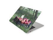 Crate of Red Apples Skin 11 Inch Apple MacBook Air Complete Coverage Top Bottom Inside Decal Sticker