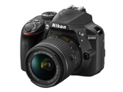 Nikon D3400 Digital SLR Kit Black