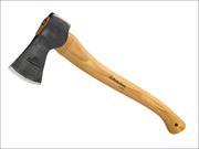 Hultafors Classic Hunting Axe 850g. Hand Forged Hatchet with 20 Solid Hickory Handle and Tough Leather Sheath