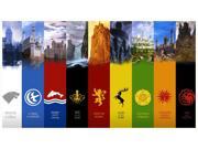 Logo Game of thrones photo paper poster print 15 * 27 inches OC1610040303