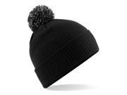 Beechfield Snowstar Beanie B450 Black Graphite O S