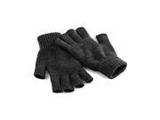Beechfield Fingerless Gloves B491 Black S M
