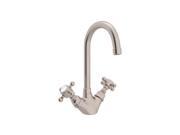 Rohl A1466XSTN 2 Country Kitchen Single Hole Faucet In Satin