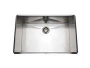 Rohl RSS3018SB Italian Stainless Steel Single Bowl Kitchen S