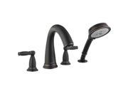 Hansgrohe 06123920 Swing C 4 Hole Roman Tub Set Trim with Lever Handles