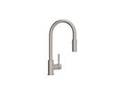 Rohl R7520SS Modern Kitchen Single Side Lever Stainless Stee