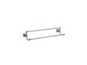 Rohl ROT20 30STN Country Bath 30 Double Towel Bar In Satin