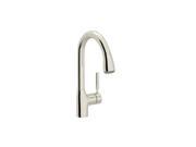 Rohl R7505SPN 2 Single Hole Modern Lux Side Lever Pulldown B