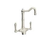Rohl A1679LMAPC 2 Country Kitchen Single Hole Faucet In Poli