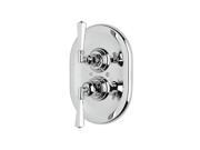 Rohl A4809XMAPC Palladian Trim Only Concealed Thermostatic V