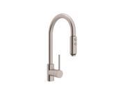 Rohl LS59L STN 2 Modern Architectural Single Hole Side Mount
