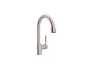 Rohl R7505STN 2 Single Hole Modern Lux Side Lever Pulldown K