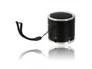 Z 12 Mini SD USB Speaker for iPhone MP3 PC with FM Audio Support TF Card Black