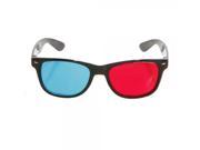 Full Frame Stereo 3D Glasses for 3D Movies TV Game Red Blue 802