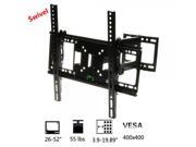 Swivel 26 52 55lbs Cold Rolled Plate TV Mount Bracket with Gradienter
