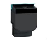 AIM Compatible Replacement Lexmark C540 543 544 X544 546 548 Black Jumbo HI Yield Toner Cartridge 8000 Page Yield C540H1KGX Generic