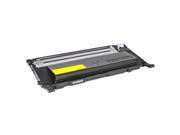 AIM Compatible Replacement Samsung CLP 320 325 Yellow Toner Cartridge 1000 Page Yield CLT Y4072S Generic