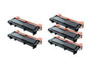 AIM Compatible Replacement Brother TN 23055PK Toner Cartridge 5 PK 2600 Page Yield Generic