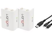 Venom Xbox One Rechargeable Battery Twin Pack White Xbox One