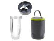 NutriBullet Extractor Blade 600W 900W 32oz Colossal Cup Blast Off Bag Bundle