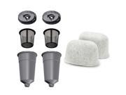 2 Keurig K Cup Coffee Filter Sets 2 Water Filter Cartridges