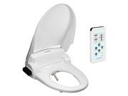 SB-1000WE Electric Bidet Toilet Seat for Elongated Toilets White - SmartBidet