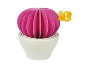 HSI Non Electric Natural Personal Humidifier Vaporizer Eco Friendly Smart Gift Piozio Cactus Hot Pink