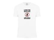 I Love You but Not to the Moon Graphic Tee Men s Short Sleeve Cotton T Shirt