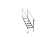 Extreme Max Universal Mount Aluminum Dock Stairs 6 Step