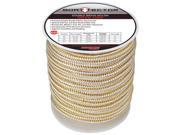 Extreme Max BoatTector 3 4 Double Braid Nylon Dock Line 60 White Gold